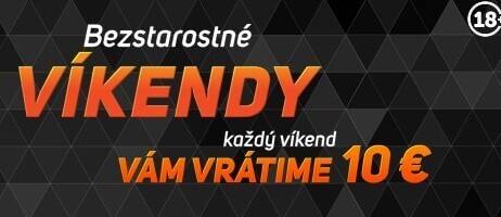 Hrajte Bezstarostné víkendy v Niké a získajte € z nevýherných tiketov