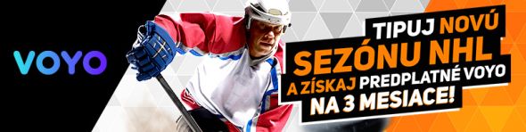 Registrujte sa TU, tipujte NHL v Niké a získajte predplatné VOYO