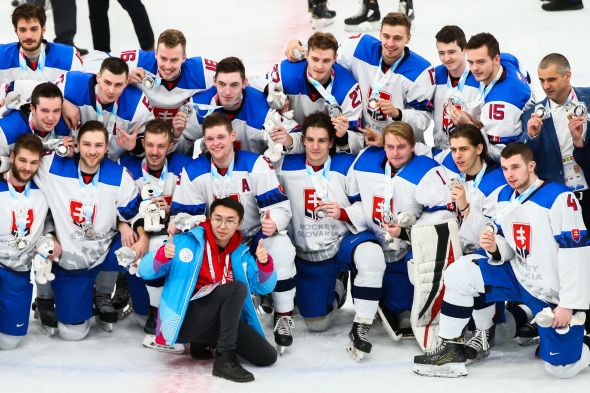 Krasnoyarsk 2019 Winter Universiade: men's ice hockey, victory ceremony - Zdroj Peter Kovalev/TASS , Profimedia.cz