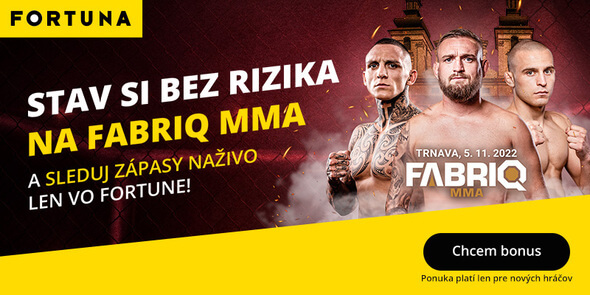 Fabriq MMA ► priamy prenos spustíte TU