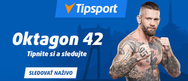 Tipnite si a sledujte Oktagon 42 naživo v Tipsporte!