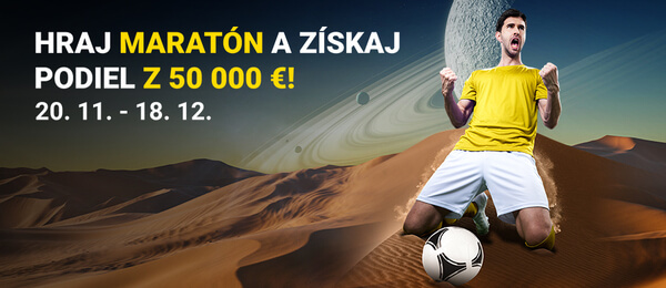 Registrujte sa TU a zapojte sa do Fortuna maratónu k MS 2022 vo futbale!