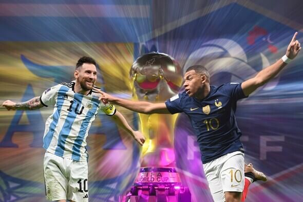 Lionel Messi (ARG) vs. Kylian Mbappé (FRA)