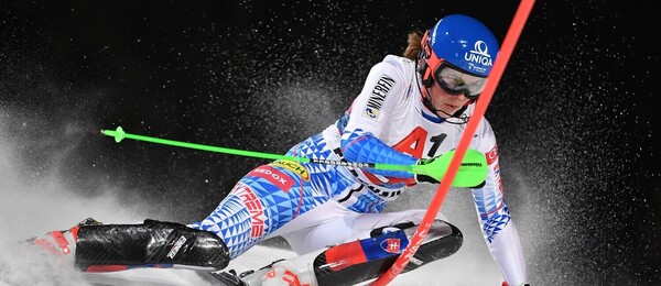 Petra Vlhová na trati vo Flachau (rok 2020) - Zdroj Profimedia