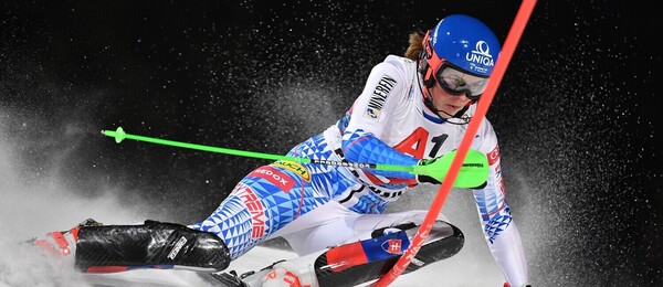 Petra Vlhová na trati vo Flachau (rok 2020) - Zdroj Profimedia