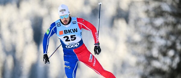 Lucas Chanavat, Francúzsko, beh na lyžiach, Svetový pohár - Zdroj Gian Ehrenzeller/Keystone via AP, Profimedia