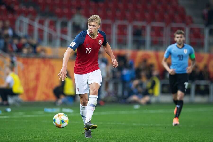 Erling Haaland, Nórsko, MS U20 2019 - Zdroj ÂŠ Vegard Wivestad GrĂËTt/Bildbyran via ZUMA Press, Profimedia