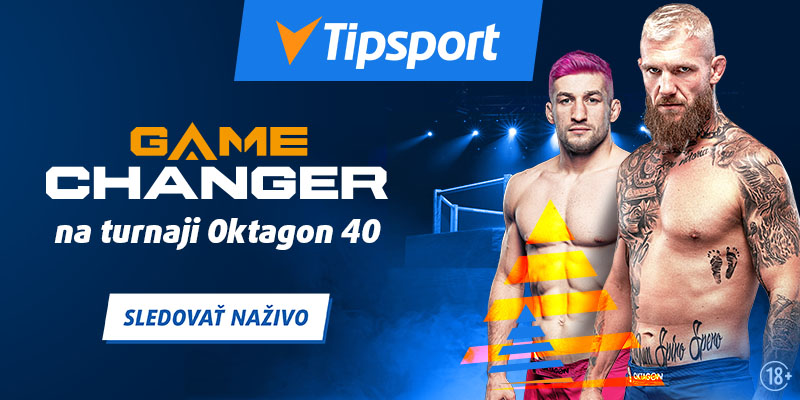 Sledujte Oktagon 40: Tipsport GameChanger naživo!