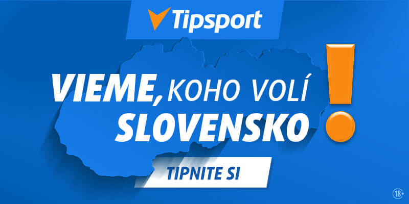 Kliknite SEM a tipujte volebné výsledky v Tipsporte s bonusom 20 eur