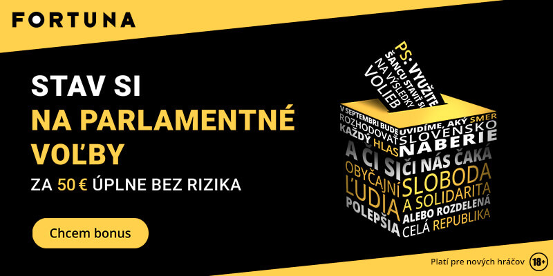 Kliknite SEM a tipnite si voľby s bonusom bez rizika vo Fortune!