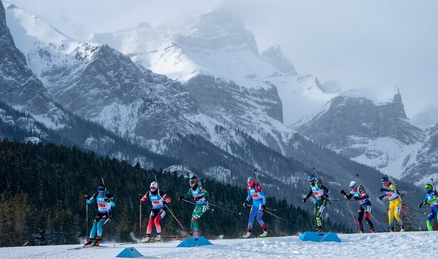 Biatlon, Canmore (Kanada) - Zdroj Profimedia