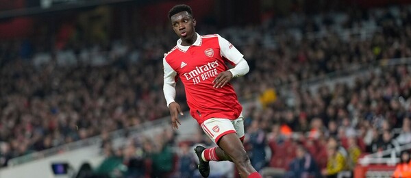 Eddie Nketiah, Arsenal Londýn - Zdroj Profimedia