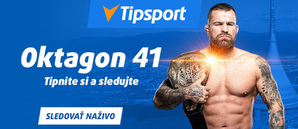 Stavte si a sledujte Oktagon 41 naživo na Tipsporte!