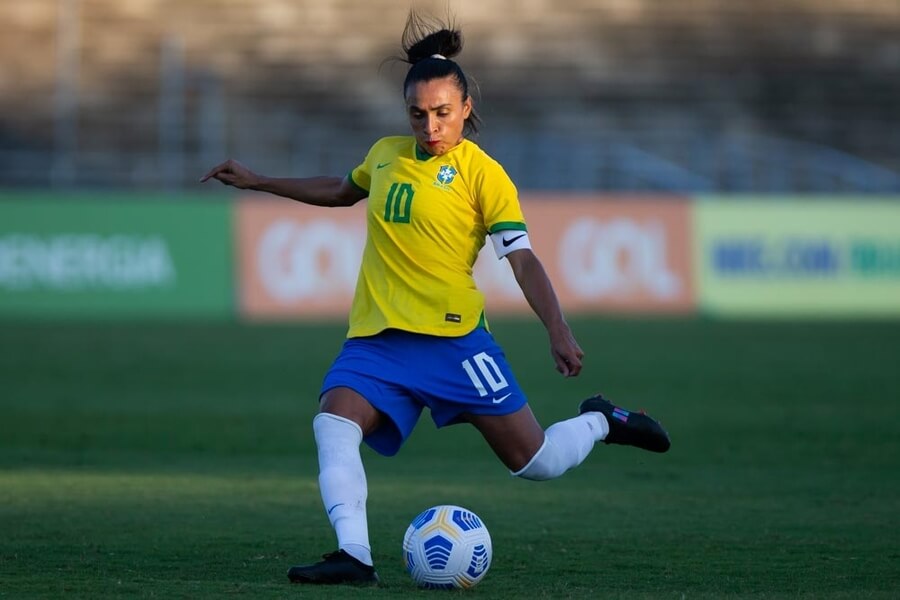 Marta, reprezentácia Brazílie, futbal - Zdroj Leo Sguacabia/SPP, Profimedia