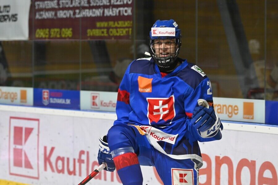 Peter Repčík, reprezentácia Slovenska U18, rok 2021 - Zdroj Profimedia