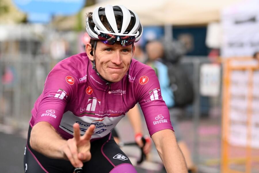 Cyklistika, Giro d Italia, cyklámenový dres, Arnaud Démare (2022) - Zdroj Profimedia