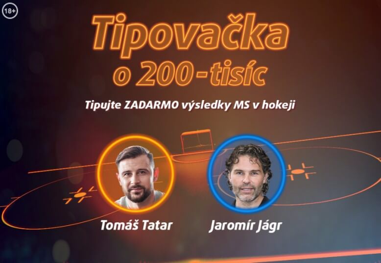 Registrujte sa TU a tipujte hokejové MS 2023 zdarma v Tipsporte