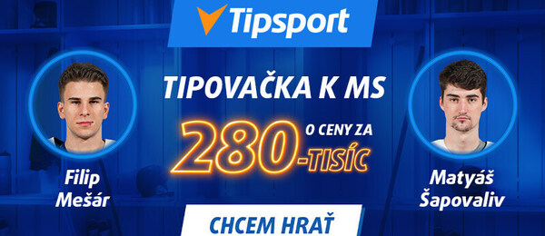 Zaregistrujte sa TU a tipujte MS v hokeji zdarma v Tipsporte!