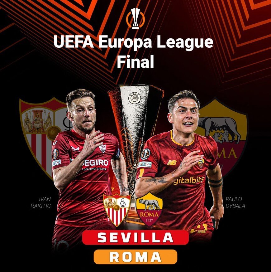 FC Sevilla vs. AS Rím (finále Európskej ligy 2022/2023)