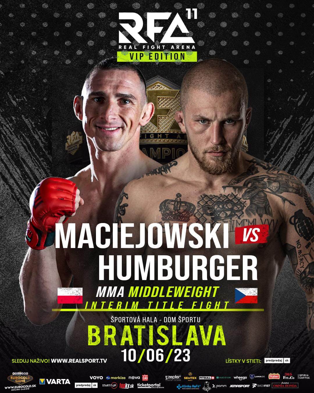 RFA 11 Bratislava Maciejowski vs