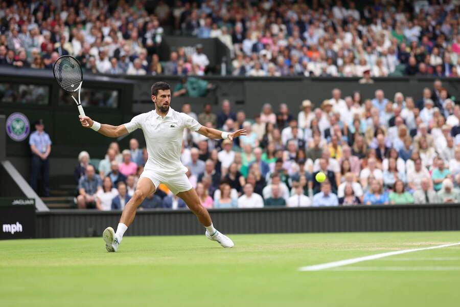 Novak Djokovič, Wimbledon 2023 - Zdroj Profimedia