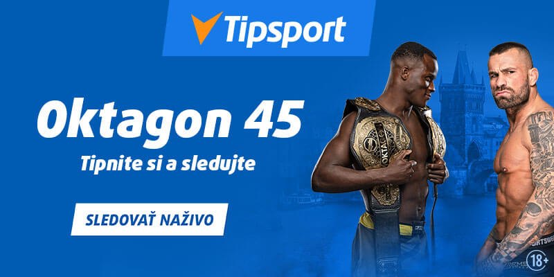 Tipujte a sledujte Oktagon 45 na Tipsporte!