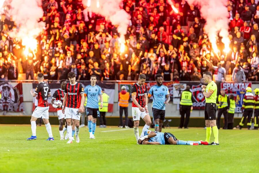 Búrlivá atmosféra na&nbsp;zápase Trnava vs. Slovan