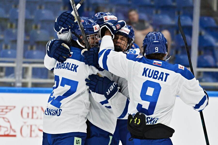 Hokejisti Slovenska do&nbsp;18 rokov na&nbsp;Hlinka Gretzky Cup 2025.