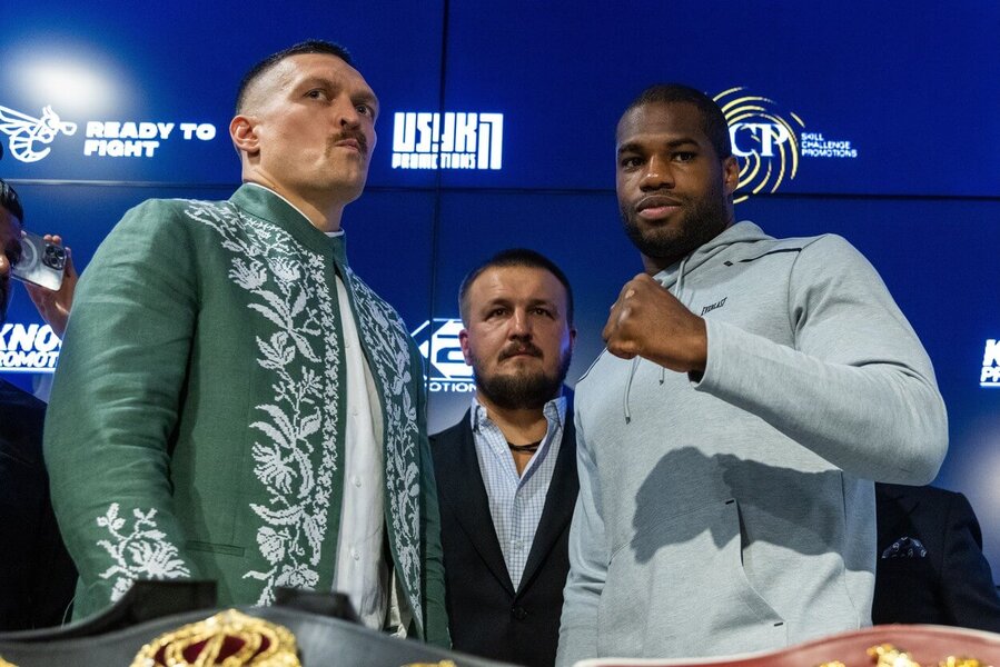 Box: Oleksandr Usyk vs. Daniel Dubois