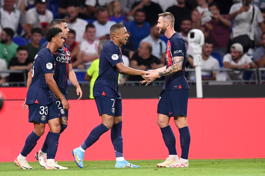 Milan Škriniar, Kylian Mbappé a spol. (PSG)