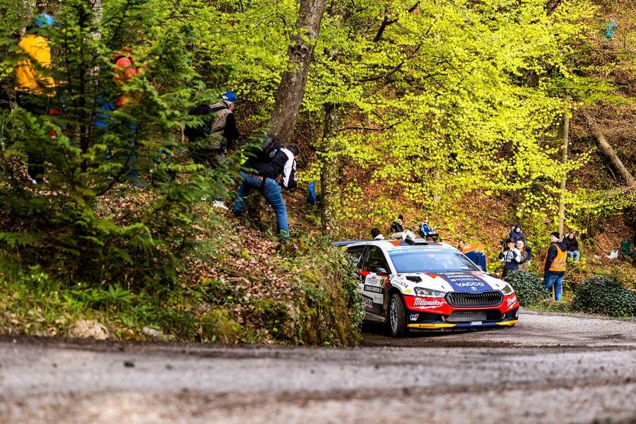 Erik Cais na Croatia Rally 2023 - Zdroj Nikos Katikis / DPPI AUTO, Profimedia