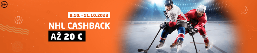 Registrujte sa TU a využite cashback bonus na NHL v Synottipe!