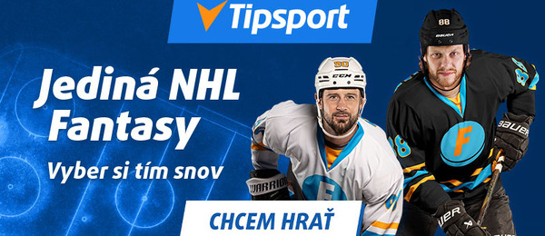 Kliknite TU a hrajte Fantasy NHL v Tipsporte!