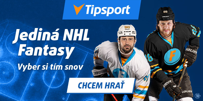 Kliknite TU a hrajte Fantasy NHL v Tipsporte!