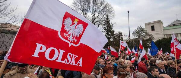 Demonštrácia, Poľsko - Zdroj Profimedia