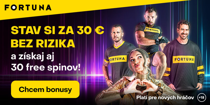 Bonusy za registráciu od Fortuny – kliknite SEM