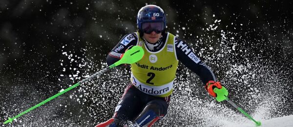 Henrik Kristoffersen, špecialista na slalom - Zdroj Profimedia