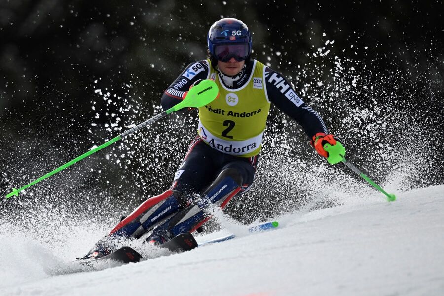 Henrik Kristoffersen, špecialista na slalom - Zdroj Profimedia