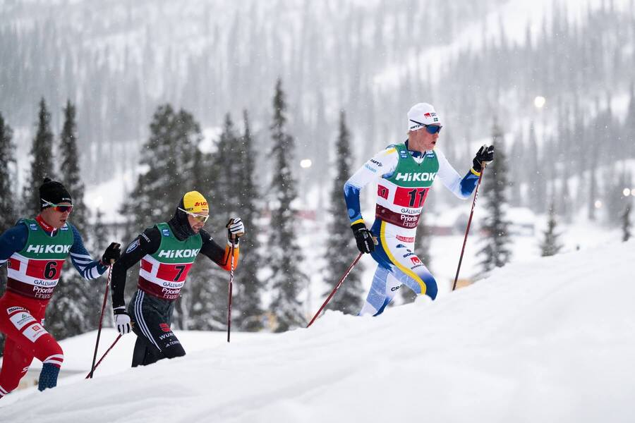 Bežci na lyžiach, preteky Svetového pohára - Zdroj Emma Wallskog / BILDBYRĹN / COP 320 / EW0298. Profimedia