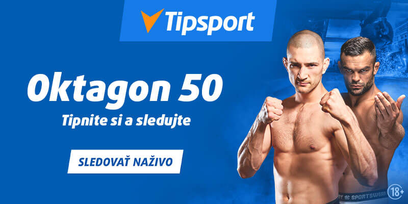 Stavte si a sledujte Oktagon 50 v Tipsporte!