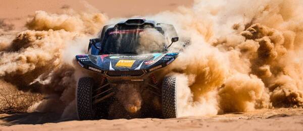 Rallye Dakar, momentka z púšte