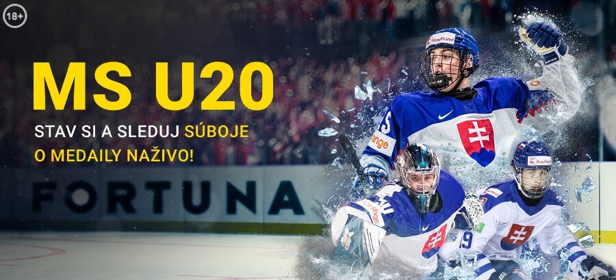 Kliknite TU a sledujte vyvrcholenie MS U20 2024 s Fortunou!