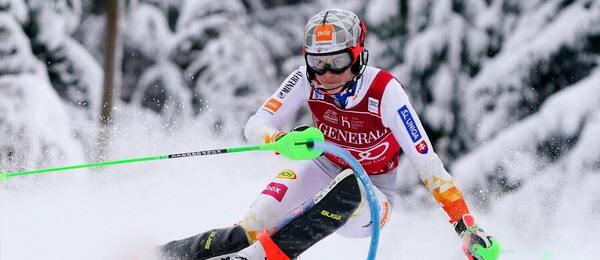 Petra Vlhová, slalom, Kranjska Gora 2022
