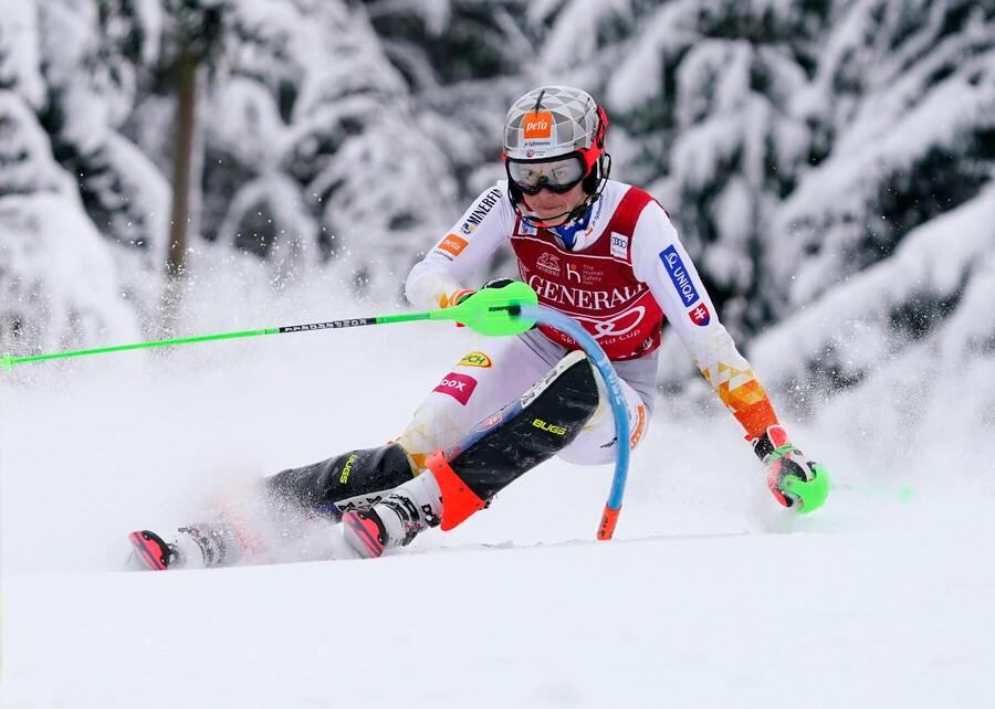 Petra Vlhová, slalom, Kranjska Gora 2022