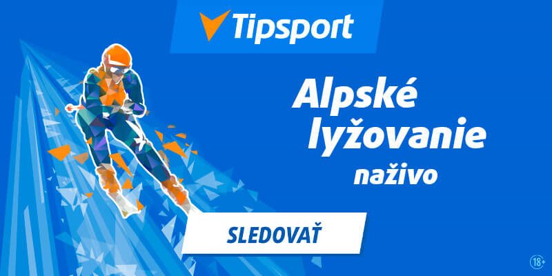 Alpské lyžovanie na Tipsport TV – kliknite TU a sledujte