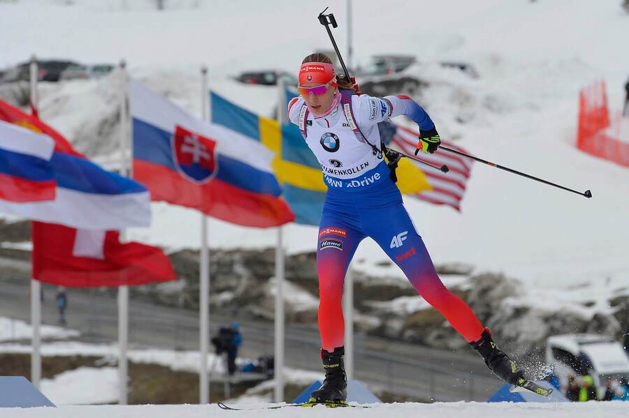 Anastasia Kuzminova, biatlon