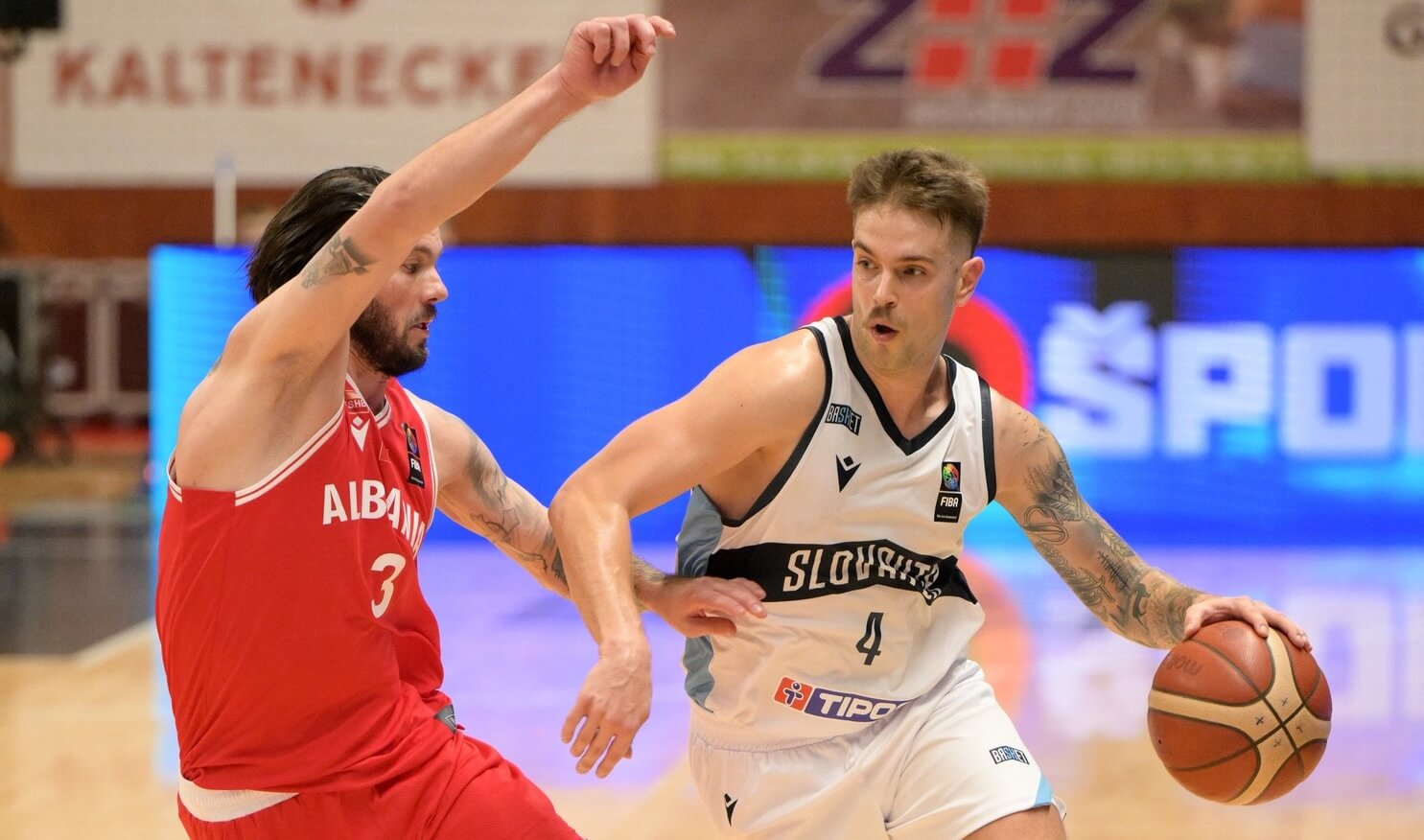 Albánsko vs. Slovensko v predkvalifikácii na ME 2029 v basketbale.