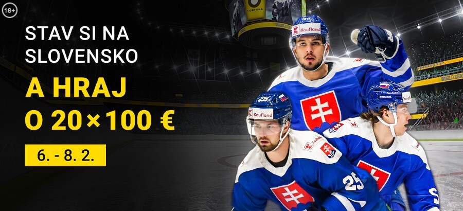 Zaregistrujte sa TU a tipujte slovenský hokej vo Fortune!