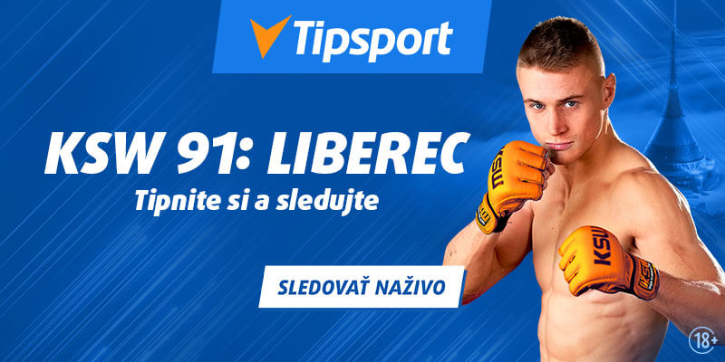 Tipujte a sledujte KSW 91 na Tipsporte!