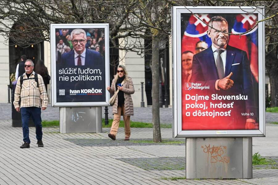 Slovensko – prezidentské voľby 2024: kampaň, bilboardy